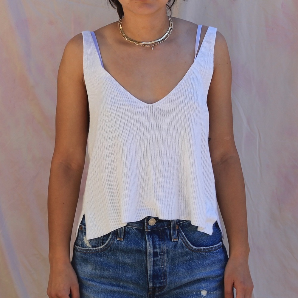 ❌SOLD❌ White Tank
